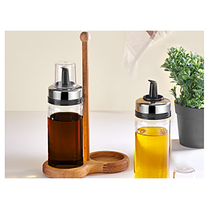 Set D'Huile Et De Vinaigre - Blanc