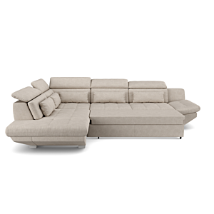 Canapé d'angle gauche NEW ETERNITY avec fonction lit + tiroir Promos printemps