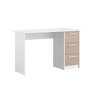 Bureau INFINITY - Chêne / Blanc