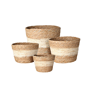 Ensemble De Paniers 4 Pièces -Beige Paniers et corbeilles