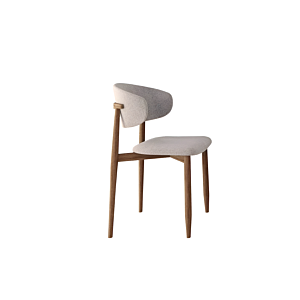 Chaise LIONTE - Gris clair Chaises sans accoudoir