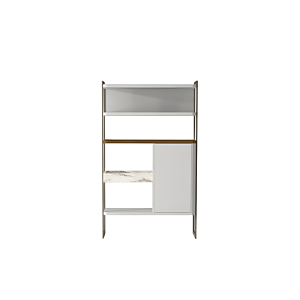 MEUBLE DE RANGEMENT LIONTE - Blanc