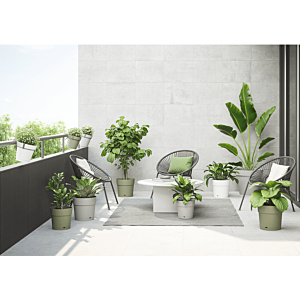Pot large Capri 40cm - Vert