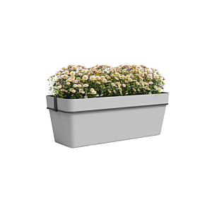 Pot à plantes Capri 50cm - Gris clair Décorations