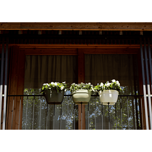 Pot Capri Campana pour balcon 40cm - Vert