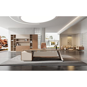 TABLE BASSE MAJESTY - Marron / Beige
