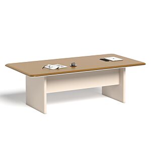 Table De Conférence MAJESTY 240cm - Marron / Beige