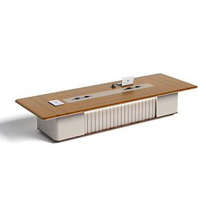 Table De Conférence MAJESTY 380cm - Marron / Beige