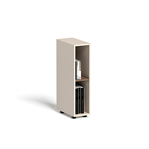 RANGEMENT MAJESTY 80cm - Marron / Beige