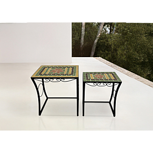 SET DE 2 TABLES GIGONE CLASSIC CHARM – Multicouleur