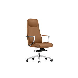 FAUTEUIL PRESIDENT WORKWELL - Marron Clair