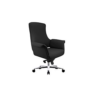 FAUTEUIL SENATEUR HUGE - Noir