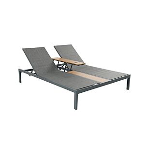 BAIN DE SOLEIL SUNNY LIFE DOUBLE - GRIS FONCE