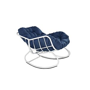 Fauteuil À BASCULE BAYSIDE - Bleu