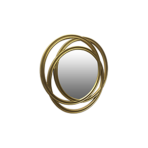 MIROIR 90cm - Doré