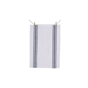 TORCHON TISSU DE COTON TISSÉ 50X70CM - Gris / Beige Nappe et serviettes