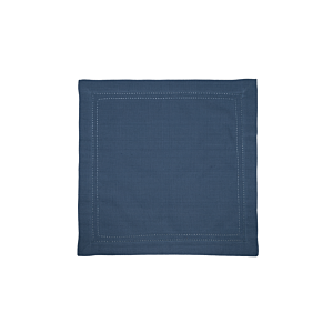 SET DE 2 SERVIETTES EN COTON 40X40cm - Bleu Nappe et serviettes