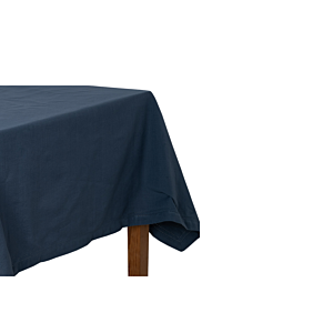 NAPPE EN TISSU COTON 140X180CM - Bleu Nappe et serviettes