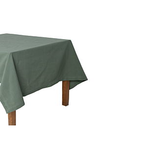 NAPPE EN TISSU COTON 140X180CM - Vert Nappe et serviettes