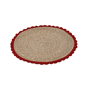 Sous-assiette POM POM 38CM - Rouge Nappe et serviettes