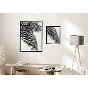 SET DE TABLEAUX DECORATIFS - Noir