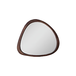 MIROIR DECORATIF 55x45x3,5cm - Marron foncé Miroirs décoratifs