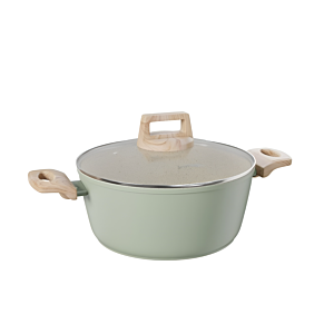 MARMITE EN PIERRE DE JADES 24cm - Vert Art de la table-printemps