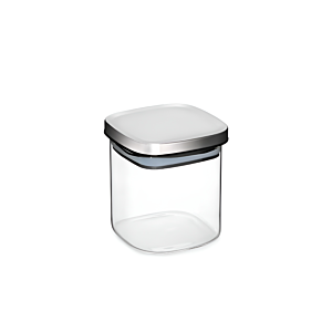 Bocal En Verre Avec Couvercle Inox 800ml - Blanc Art de la table-printemps