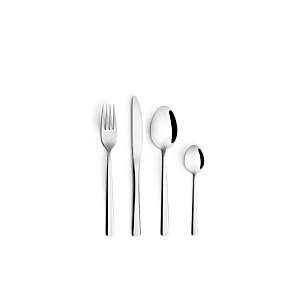 Set de couverts de 24 pièces - Argenté Art de la table-printemps