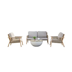 Salon De Jardin TERRACE - BEIGE Meubles jardin