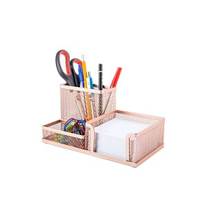 Organisateur de bureau 20x10x10cm - Rose Doré