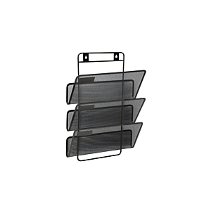 Porte-revues mural - Noir Accessoires de bureau