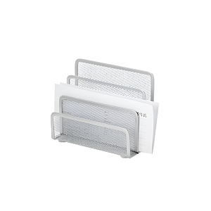 Set de 6 pièces d'accessoires de bureau - Argenté