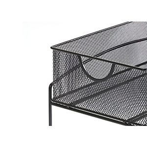 support de rangement multi-usage 19cm - Noir