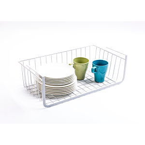 Support de rangement en métal 49,5cm - Blanc Rangement cuisine