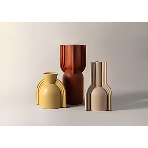 VASE En Céramique - Crème