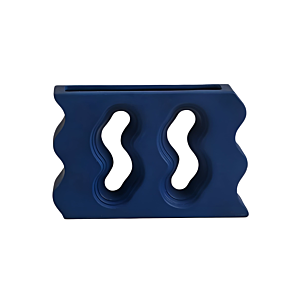 VASE En Céramique 16cm -Bleu Vases