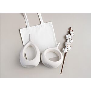VASE En Céramique 31,5cm - Blanc