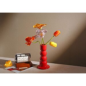 Vase En Céramique - Rouge