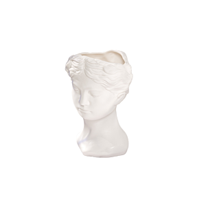 Vase Greek Goddess - Blanc