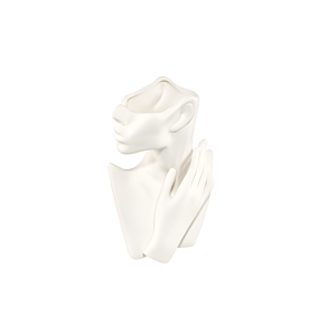 Statue En Vase LOSA - Blanc