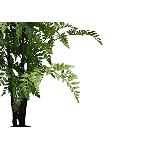 ARBRE DE FOUGÈRE ARTIFICIELLE 110cm - Vert