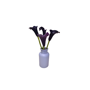 PLANTE ARTIFICIELLE AVEC POT 20x20x28cm - Violet Plantes et fleurs artificielles