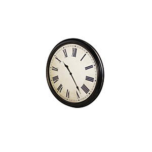HORLOGE MURALE 65.2x4x65.2 -Noir