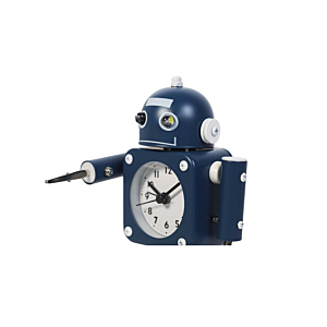 HORLOGE SUR PIED 11x4.9x16.2cm -Bleu
