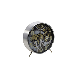 HORLOGE SUR PIED 15.4x15.4x4.8cm - Argenté