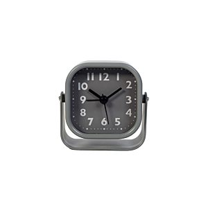 HORLOGE SUR PIED 8.3x4.3x8.5cm - Gris