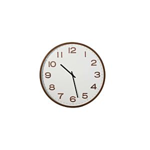 HORLOGE MURALE 50.8x5cm - Marron Horloges