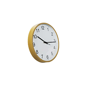 Horloge Murale 30.5x30.5x4cm - Beige Clair