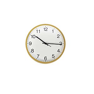 Horloge Murale 30.5x30.5x4cm - Beige Clair Horloges